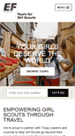 Mobile Screenshot of girltrips.eftours.com