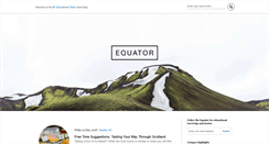 Desktop Screenshot of equator.eftours.com
